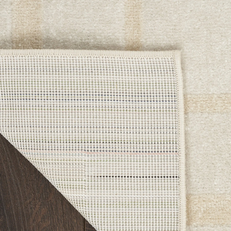 12' X 15' Ivory And Gold Indoor Outdoor Area Rug Homeroots Outdoor
