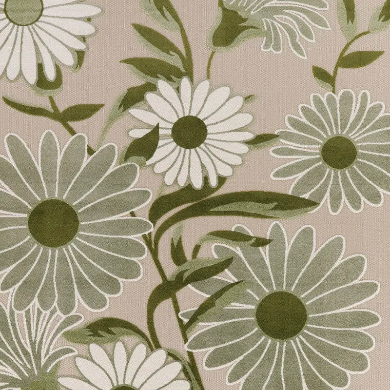 12' X 15' Ivory And Green Floral Indoor Outdoor Area Rug Homeroots Outdoor