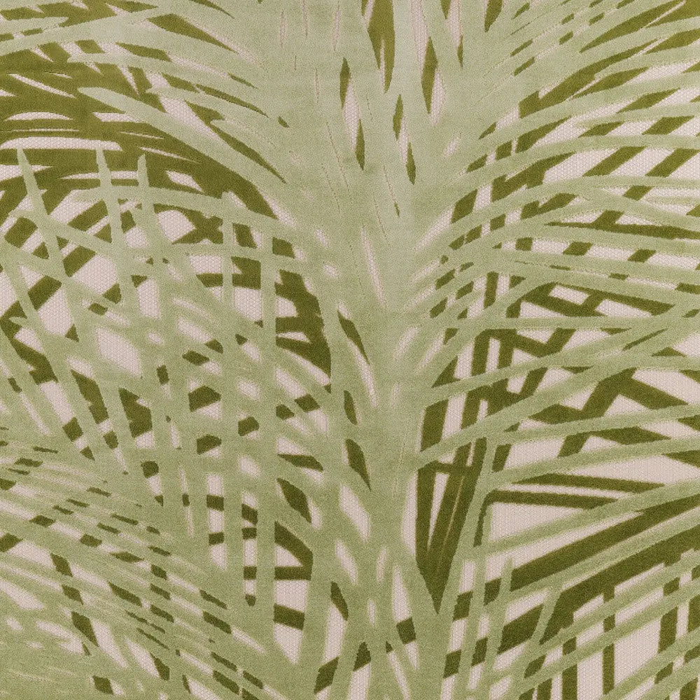 12' X 15' Ivory And Green Palm Leaf Indoor Outdoor Area Rug Homeroots Outdoor