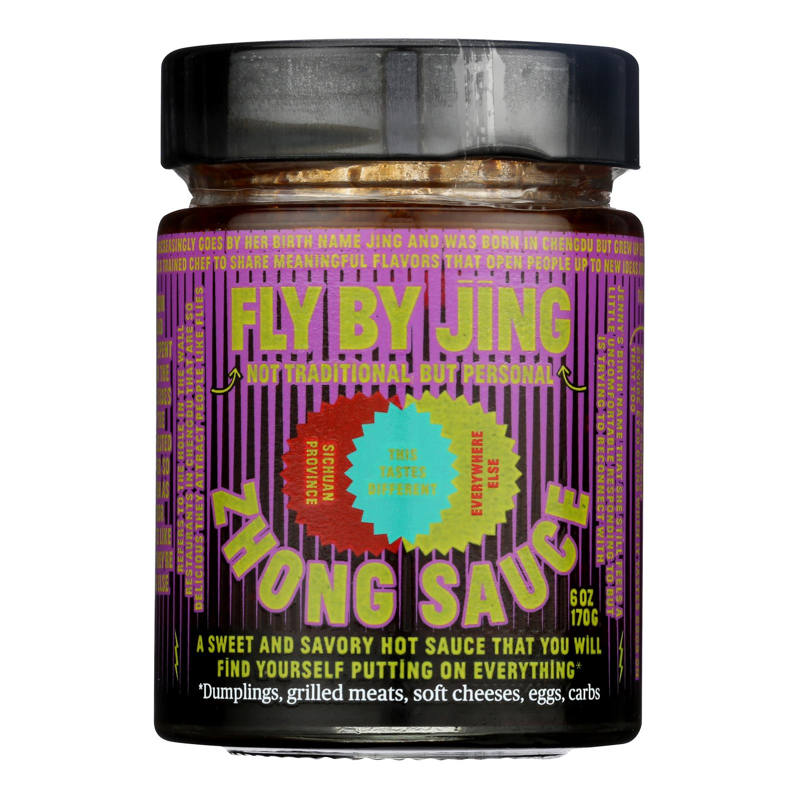 Fly By Jing - Sauce Zhong Dumpling - Case Of 6-6 Oz - GreatEagleInc