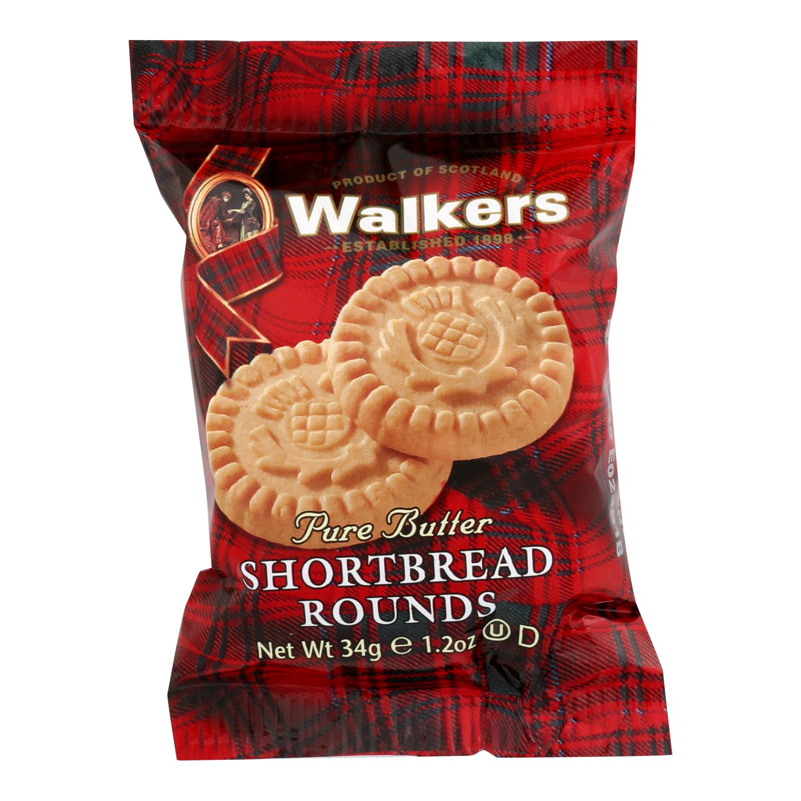 Walkers Shortbread Cookies  - Case Of 22 - 1.2 Oz - Eco-Friendly Home & Grocery