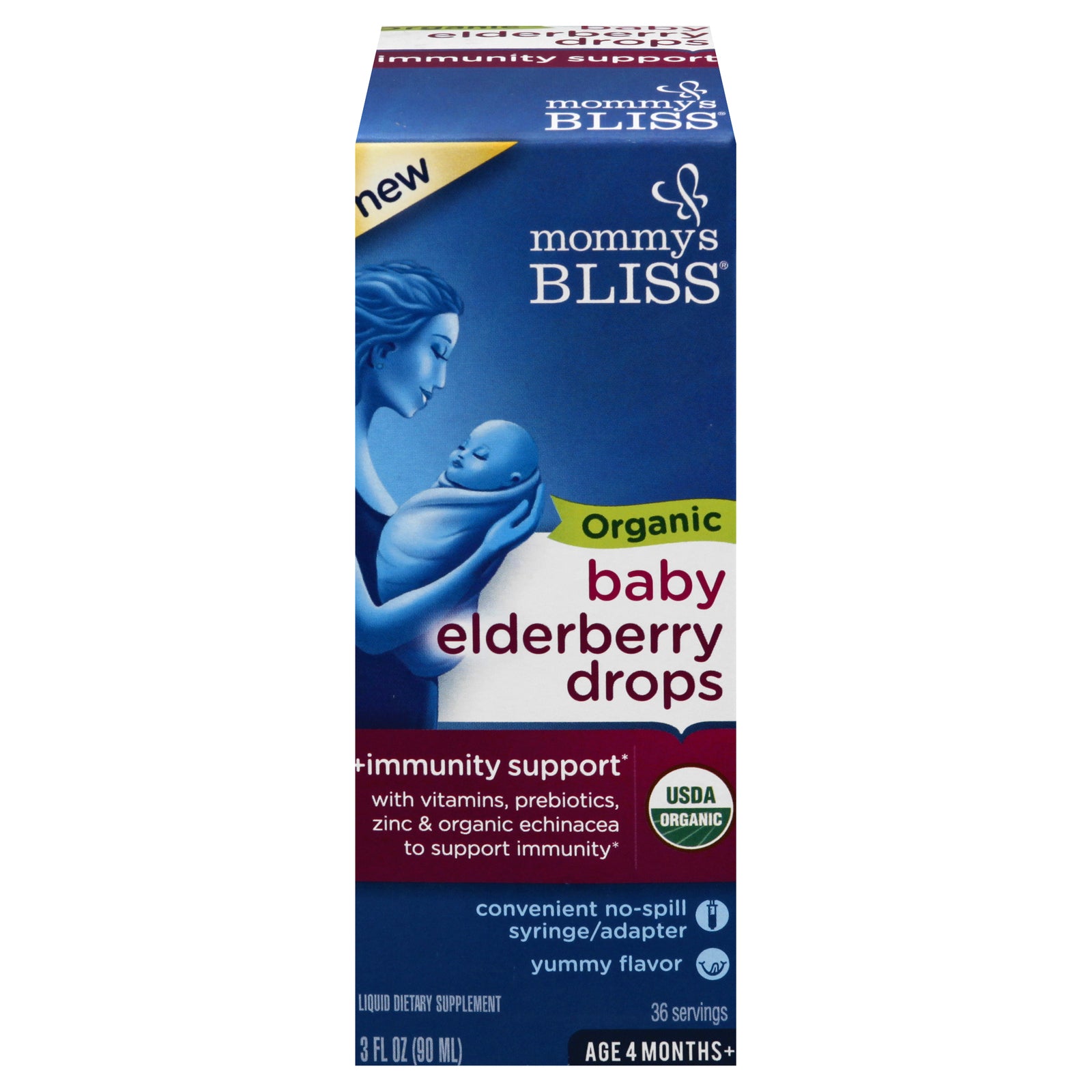 Mommy's Bliss - Eldrbry Drop Immn Bby - 1 Each-3 Fz - Home & Garden