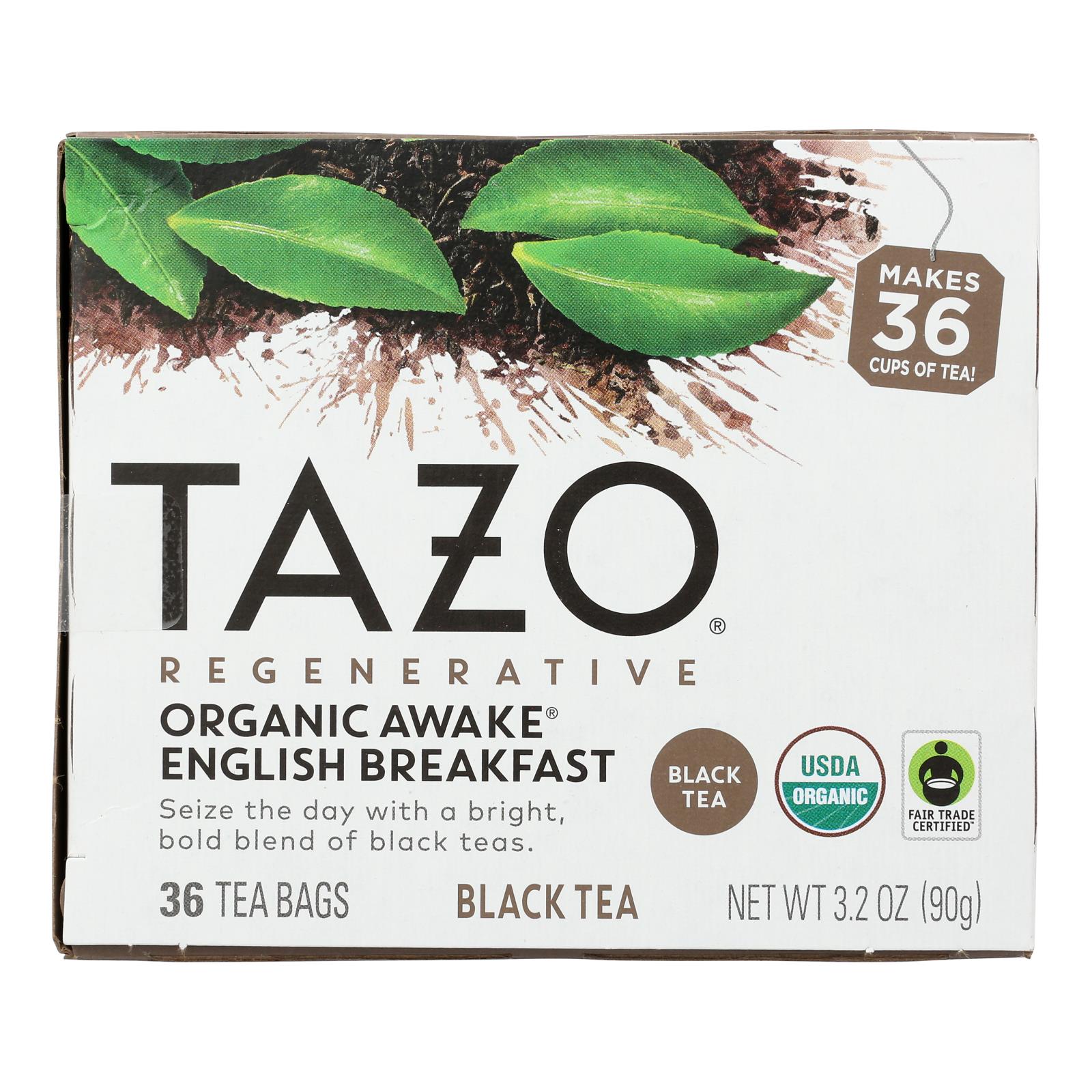 Tazo Tea - Tea Awake Eng Breakfast - Case Of 4-36 Bag - GreatEagleInc