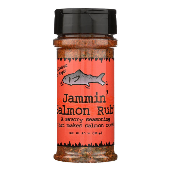 Mom's Gourmet Jammin' Salmon Rub - Case Of 12 - 4.5 Oz - GreatEagleInc