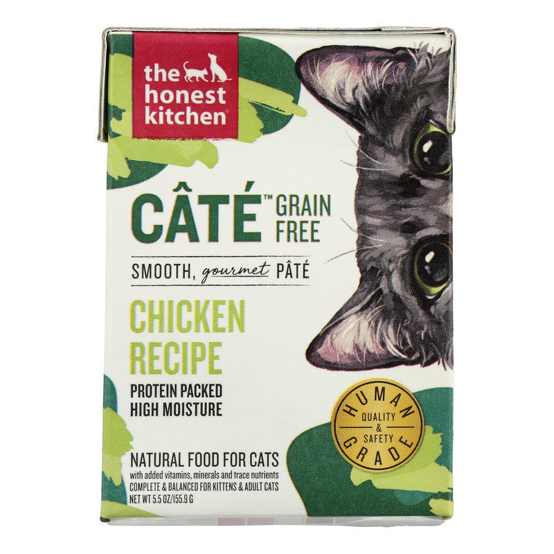 The Honest Kitchen - Cat Fd Green Free Chicken Pate - Case Of 12-5.5 Oz - GreatEagleInc