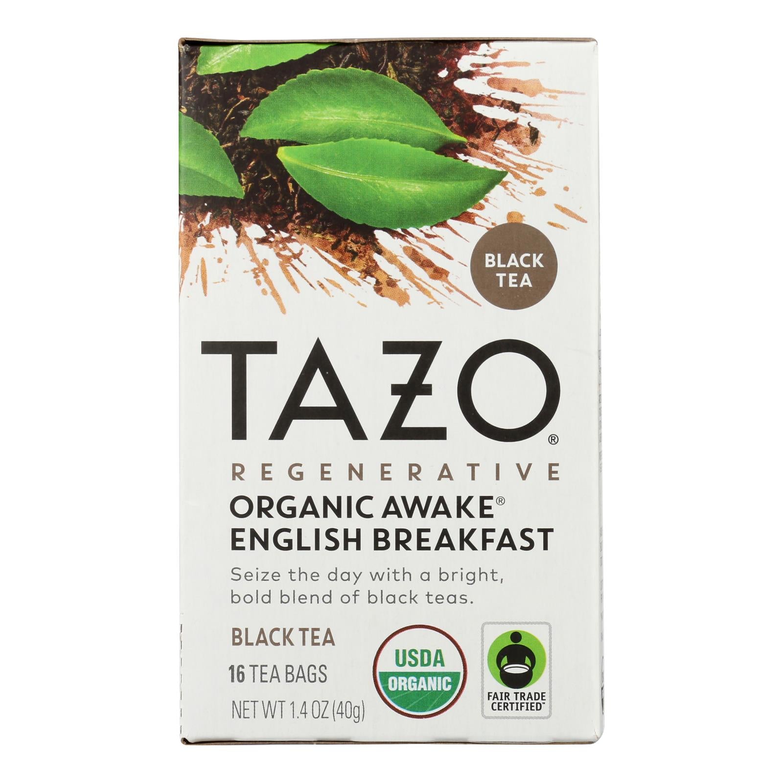 Tazo Tea - Tea Awake Eng Breakfast - Case Of 6-16 Bag - GreatEagleInc