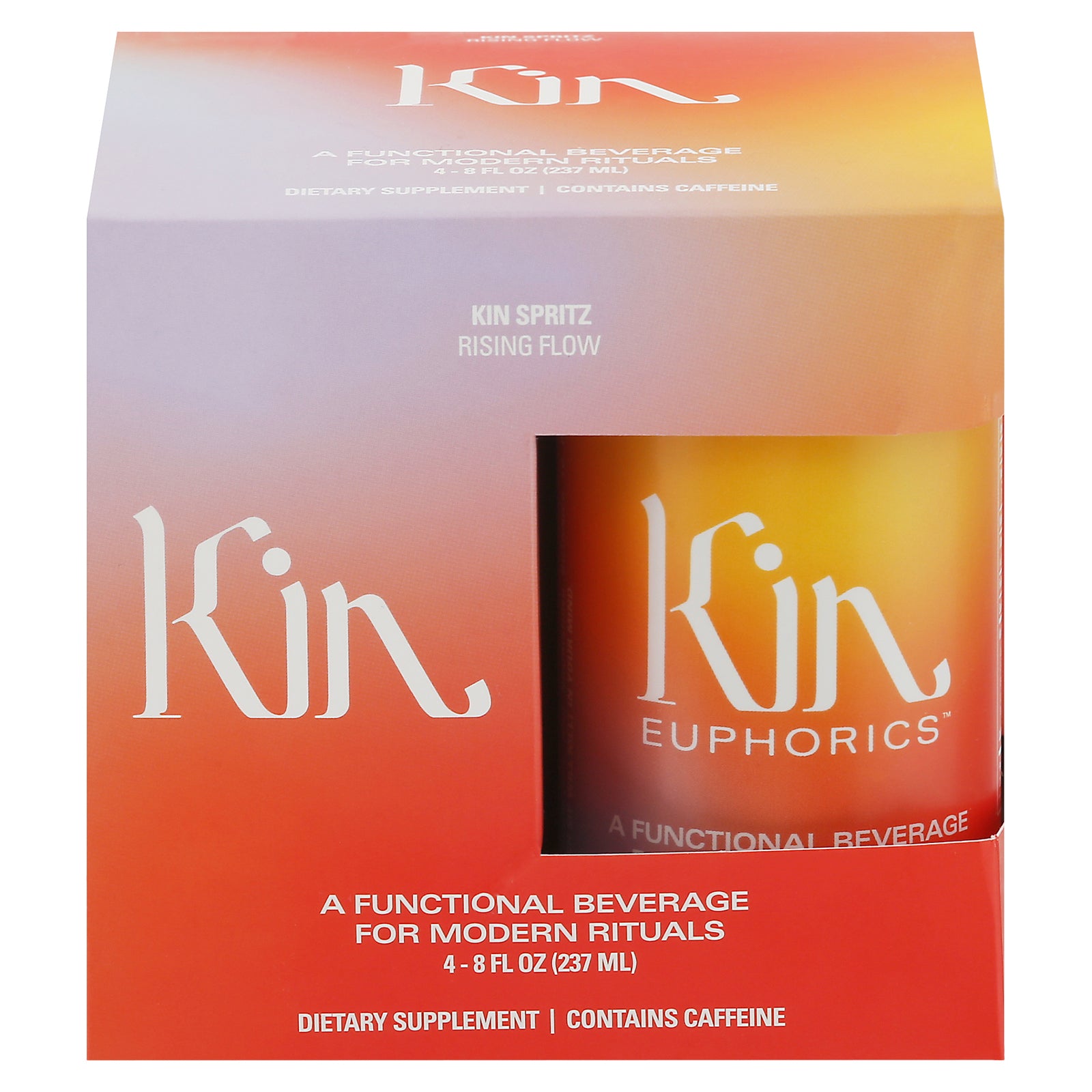 Kin Euphorics - Adaptogens Kin Spritz 4pk - Case Of 6-4/8 Fz - GreatEagleInc