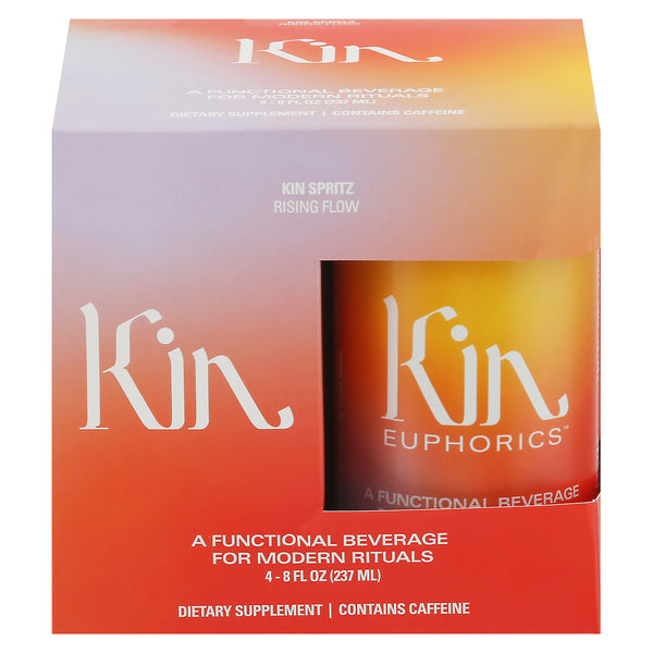 Kin Euphorics - Adaptogens Kin Spritz 4pk - Case Of 6-4/8 Fz - GreatEagleInc