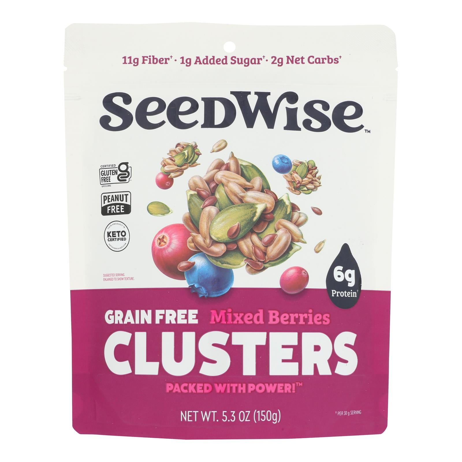 Ozery's Bakery - Spr Seed Crunch Mix Berry - Case Of 6-5.3 Oz - GreatEagleInc