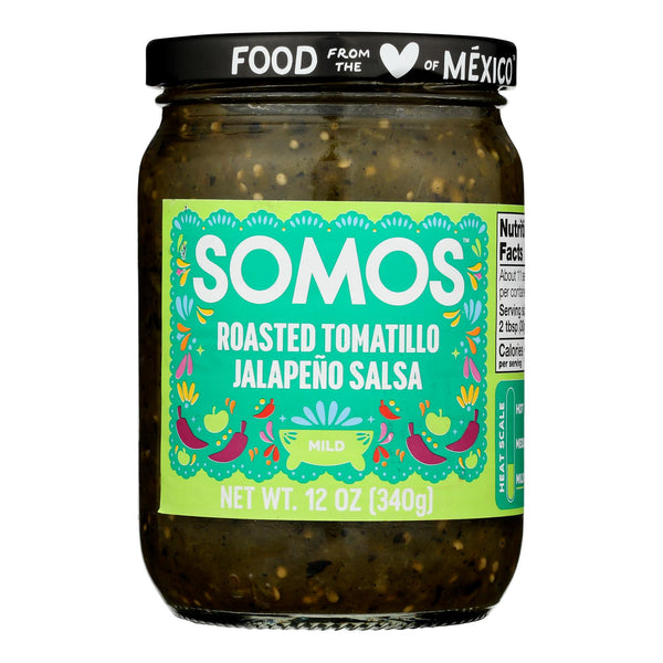 Somos - Salsa Verde Jalap Pepper - Case Of 6-12 Oz - GreatEagleInc
