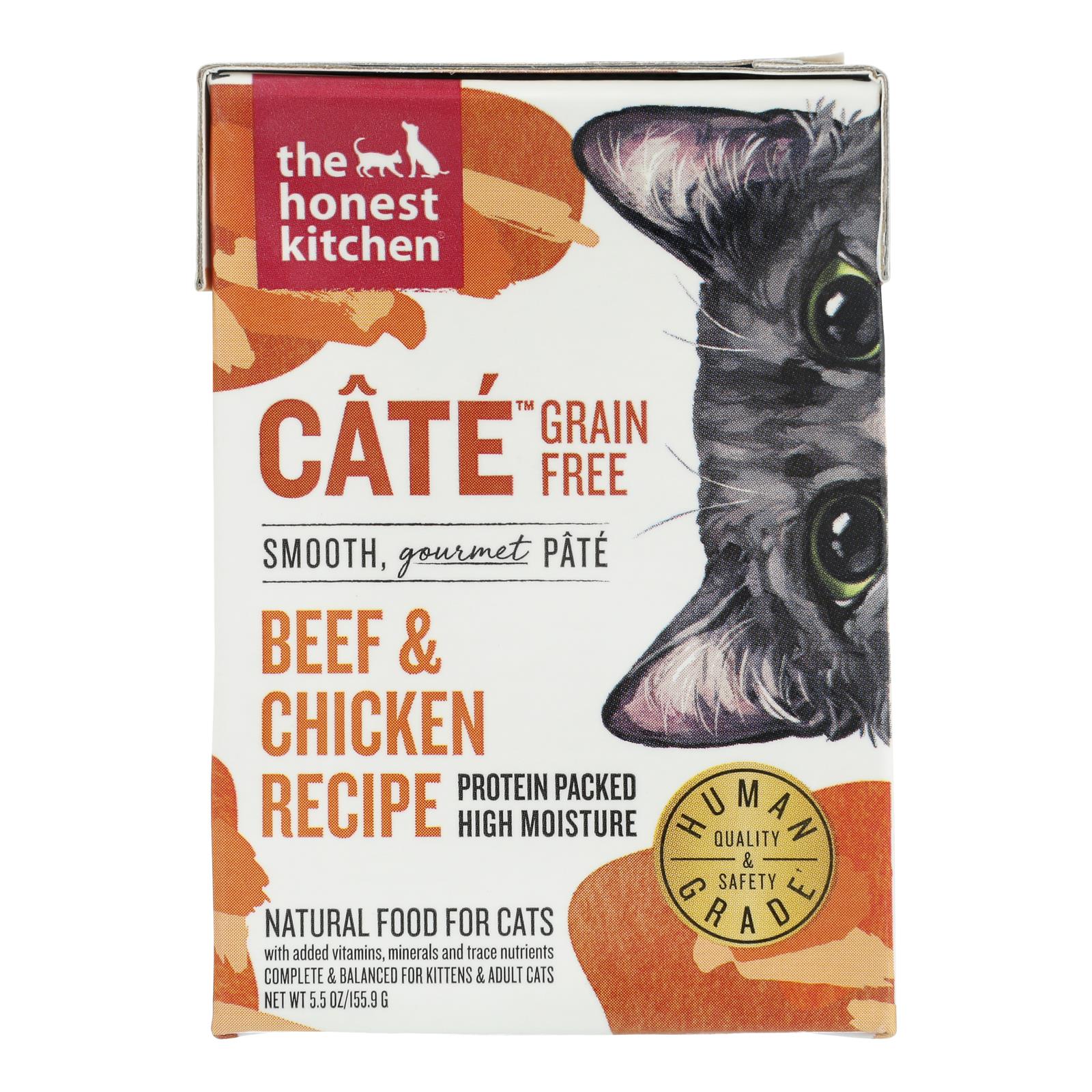 The Honest Kitchen - Cat Fd Green Fr Bf&chkn Pte - Case Of 12-5.5 Oz Default Title