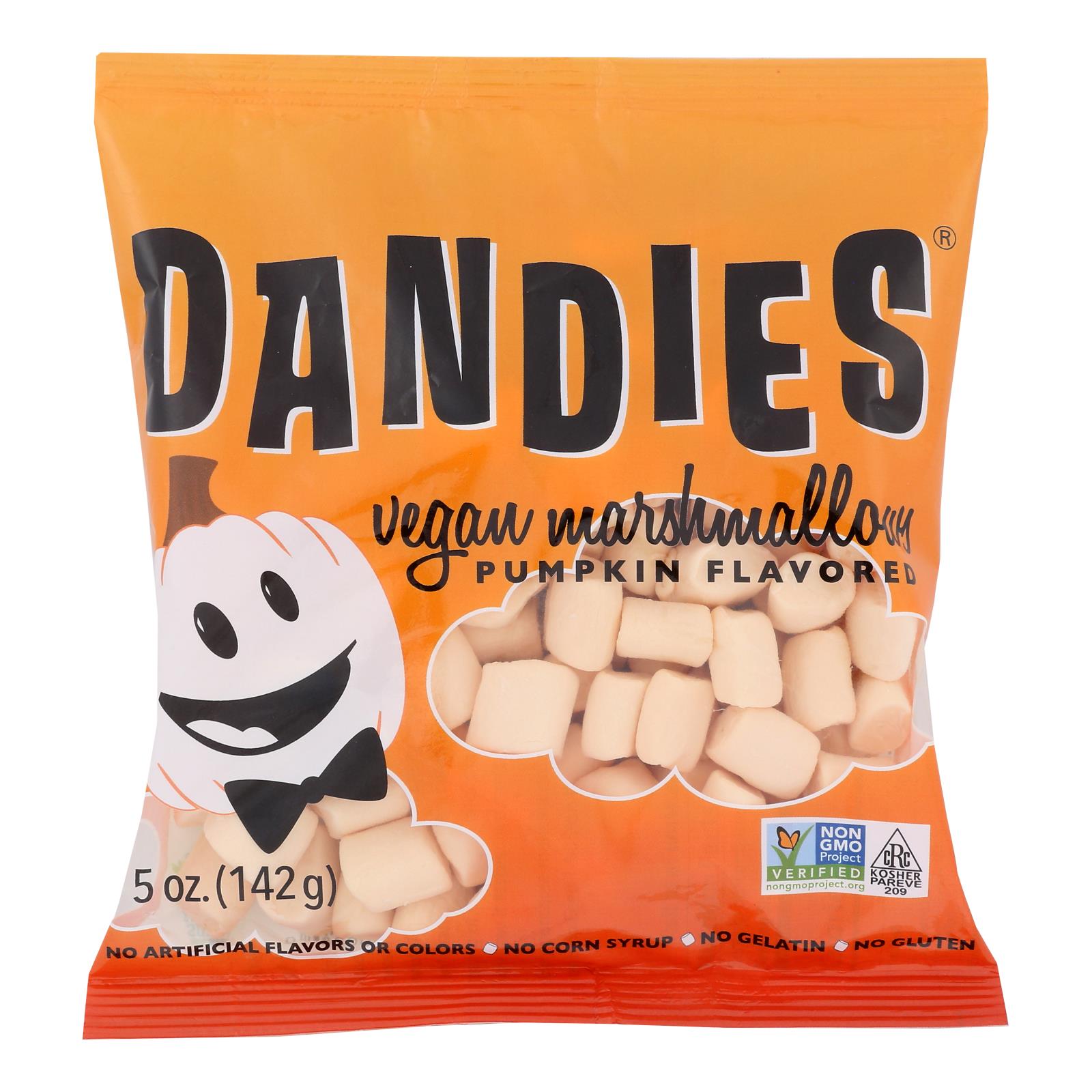 Dandies - Marshmallow Pumpkin Vegan - Case Of 10-5 Oz - Home & Garden