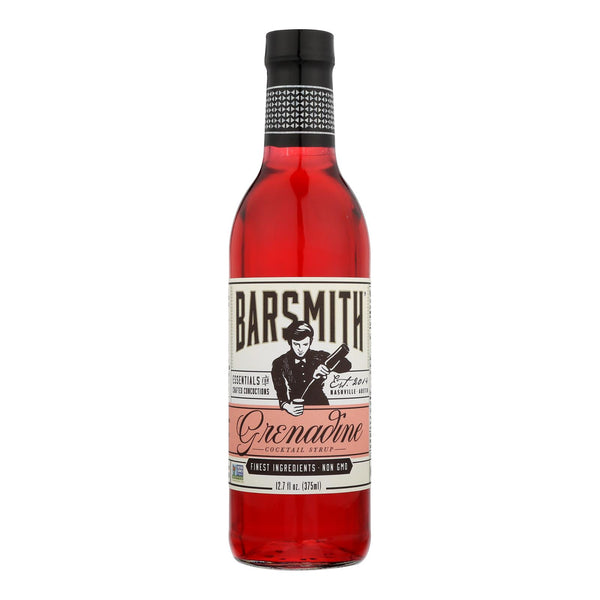 Barsmith Grenadine Cocktail Syrup - Case Of 6 - 12.7 Fz - GreatEagleInc