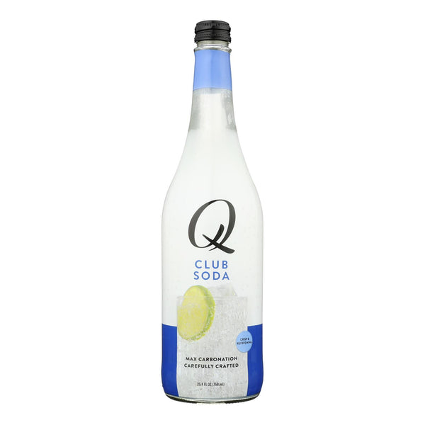 Q Drinks - Club Soda - Case Of 8-25.4 Fz - GreatEagleInc