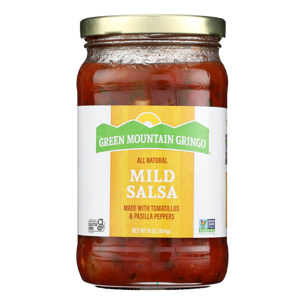 Green Mountain Gringo Mild Salsa - Case Of 12 - 16 Oz. - Eco-Friendly Home & Grocery