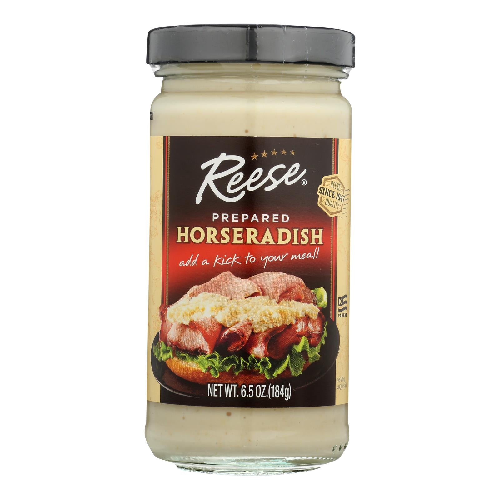 Reese Horseradish - Prepared - Case Of 12 - 6.5 Oz - GreatEagleInc