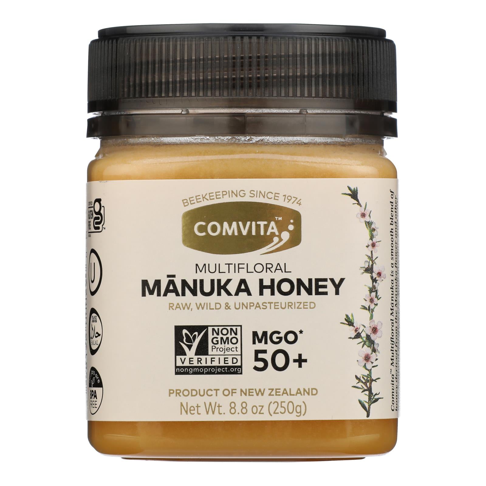 Comvita - Mgo 50+ Raw Manuka Honey - 1 Each-8.8 Oz - GreatEagleInc