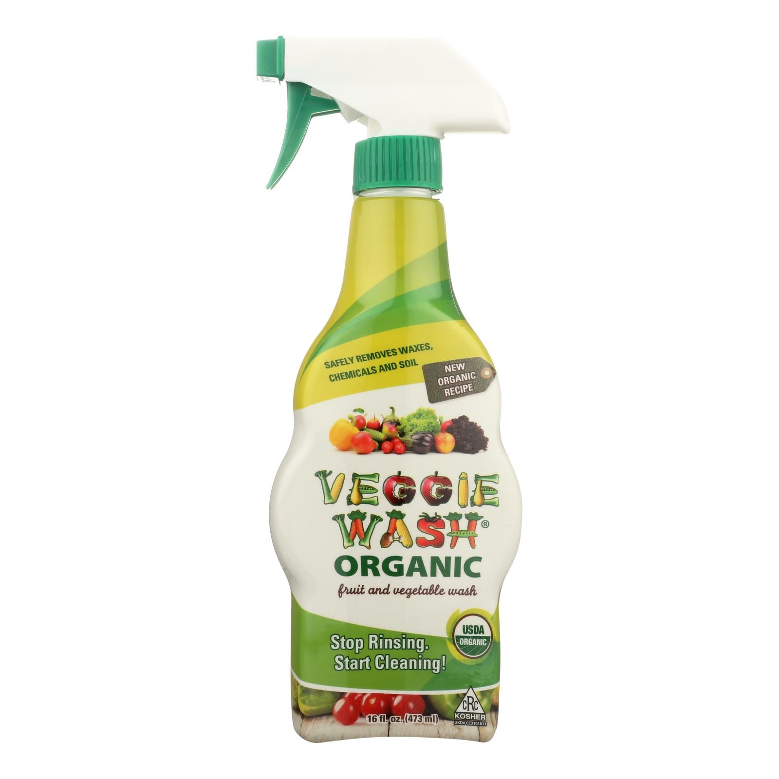 Citrus Magic Veggie Wash - Organic - Spray Bottle - 16 Oz - GreatEagleInc