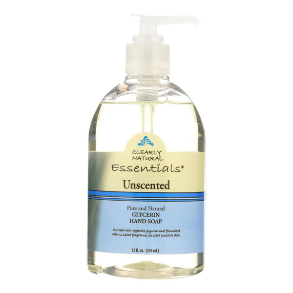 Clearly Natural Pure And Natural Glycerine Hand Soap Unscented - 12 Fl Oz - GreatEagleInc