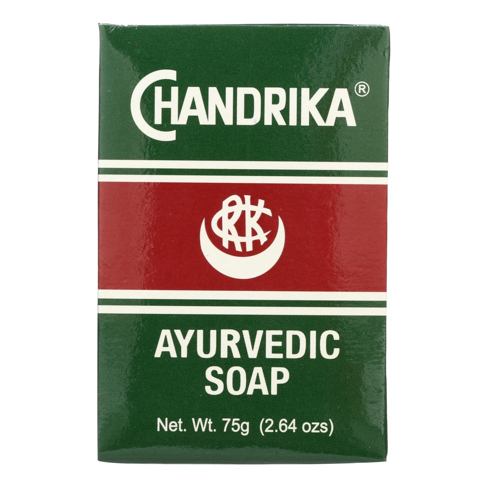 Chandrika Soap Ayurvedic Herbal And Vegetable Oil Soap - 2.64 Oz - Case Of 10 - GreatEagleInc