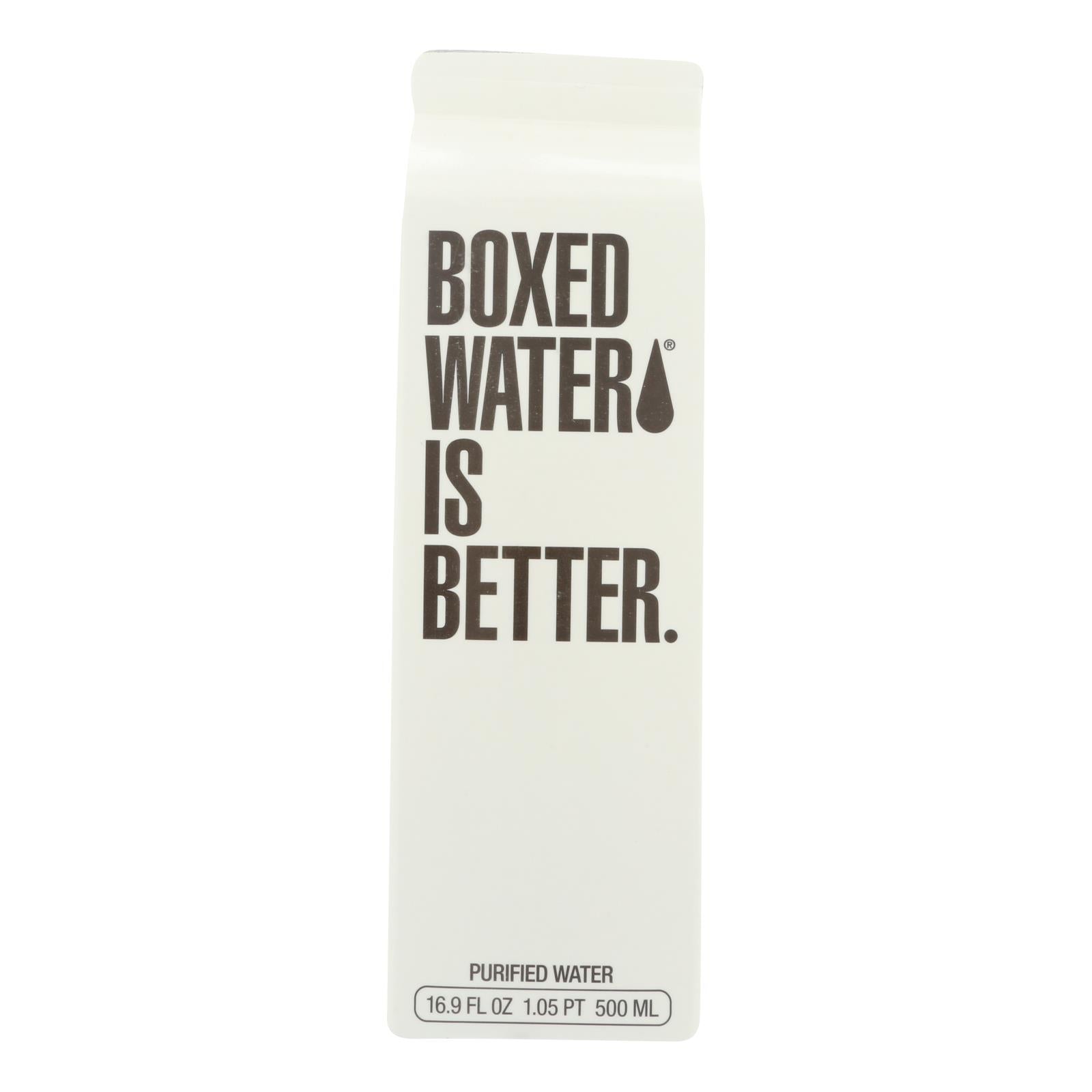 Boxed Water Is Better - Purified Water - Case Of 24 - 16.9 Fl Oz. - GreatEagleInc