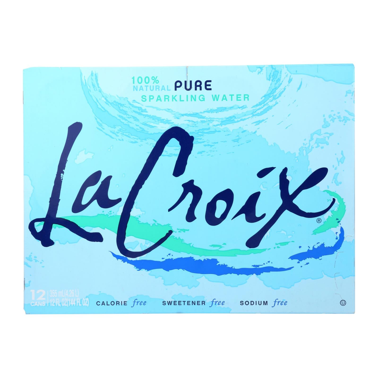 Lacroix Natural Sparkling Water - Case Of 2 - 12 Fl Oz. - GreatEagleInc