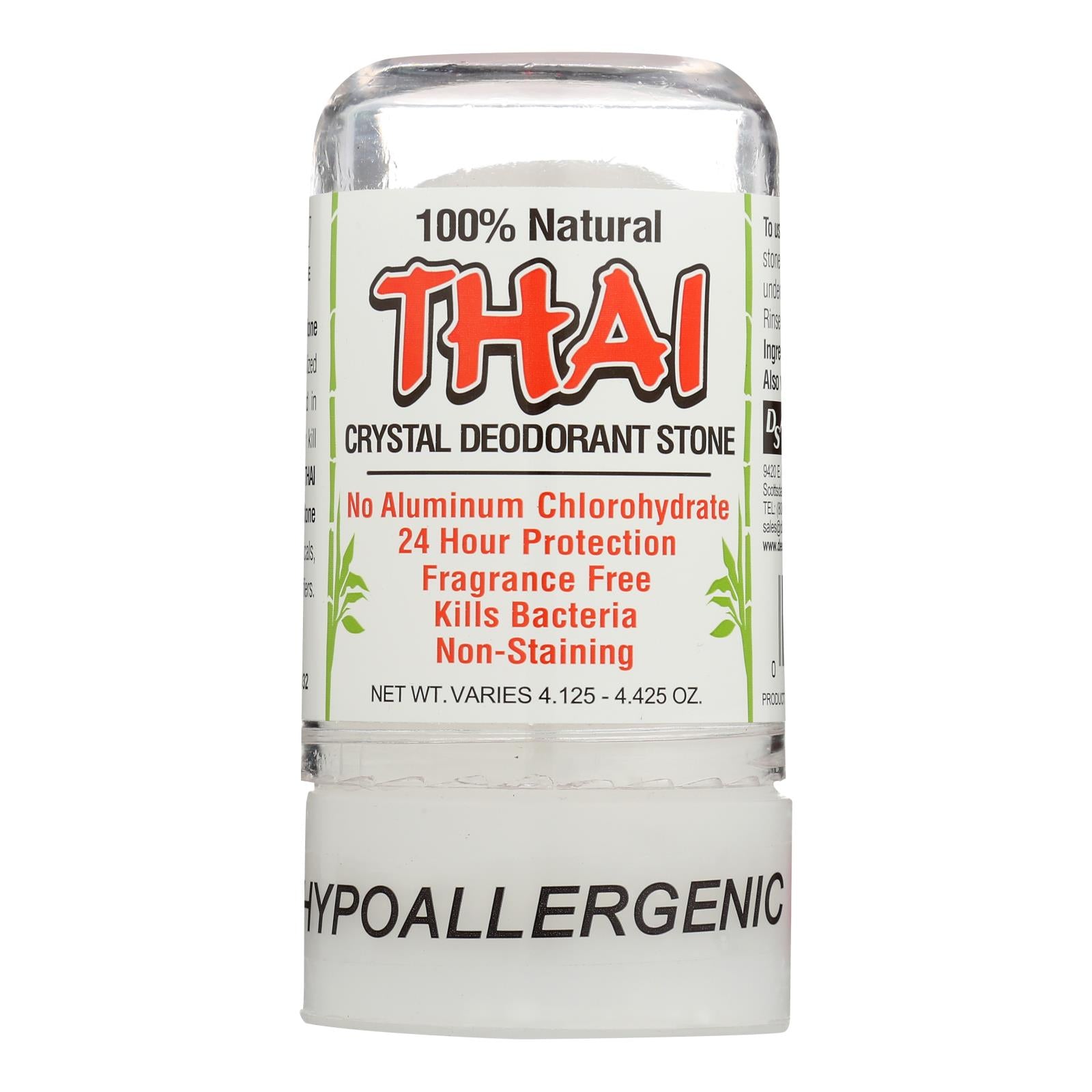 Thai Deodorant Stone Crystal Deodorant Stone - 4.25 Oz - GreatEagleInc