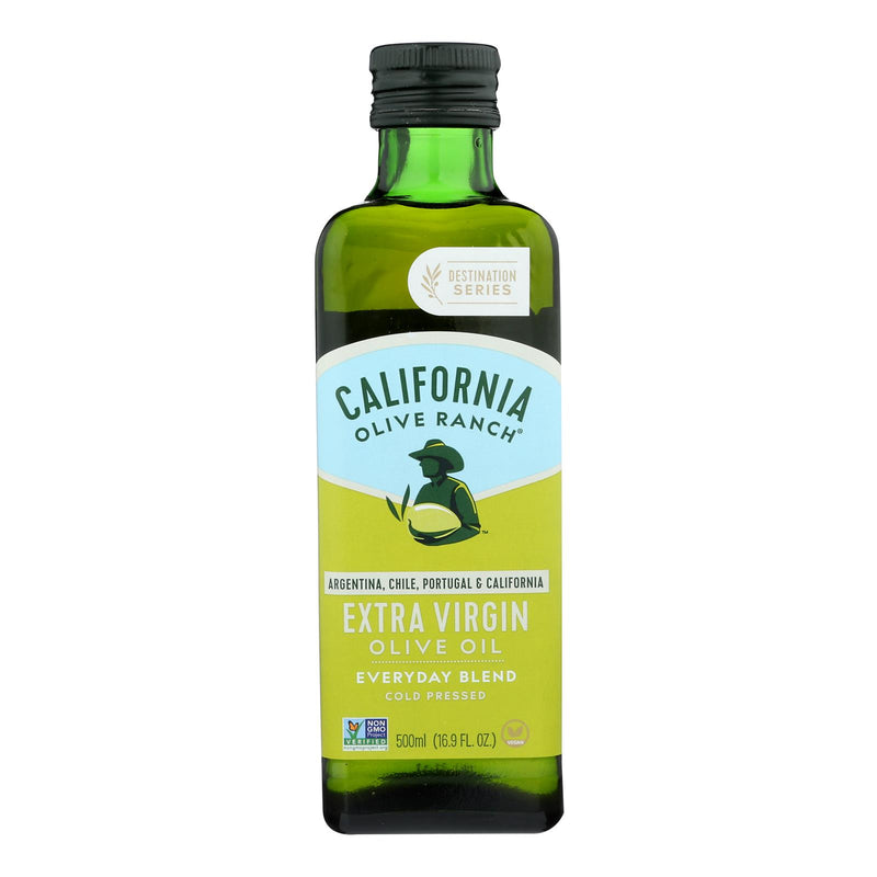 California Olive Ranch Extra Virgin Olive Oil - Everyday - Case Of 12 - 16.9 Fl Oz.