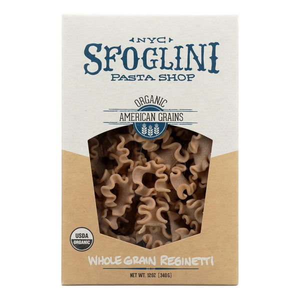 Sfoglini Whole Grain Blend Reginetti - Case Of 6 - 12 Oz. - GreatEagleInc