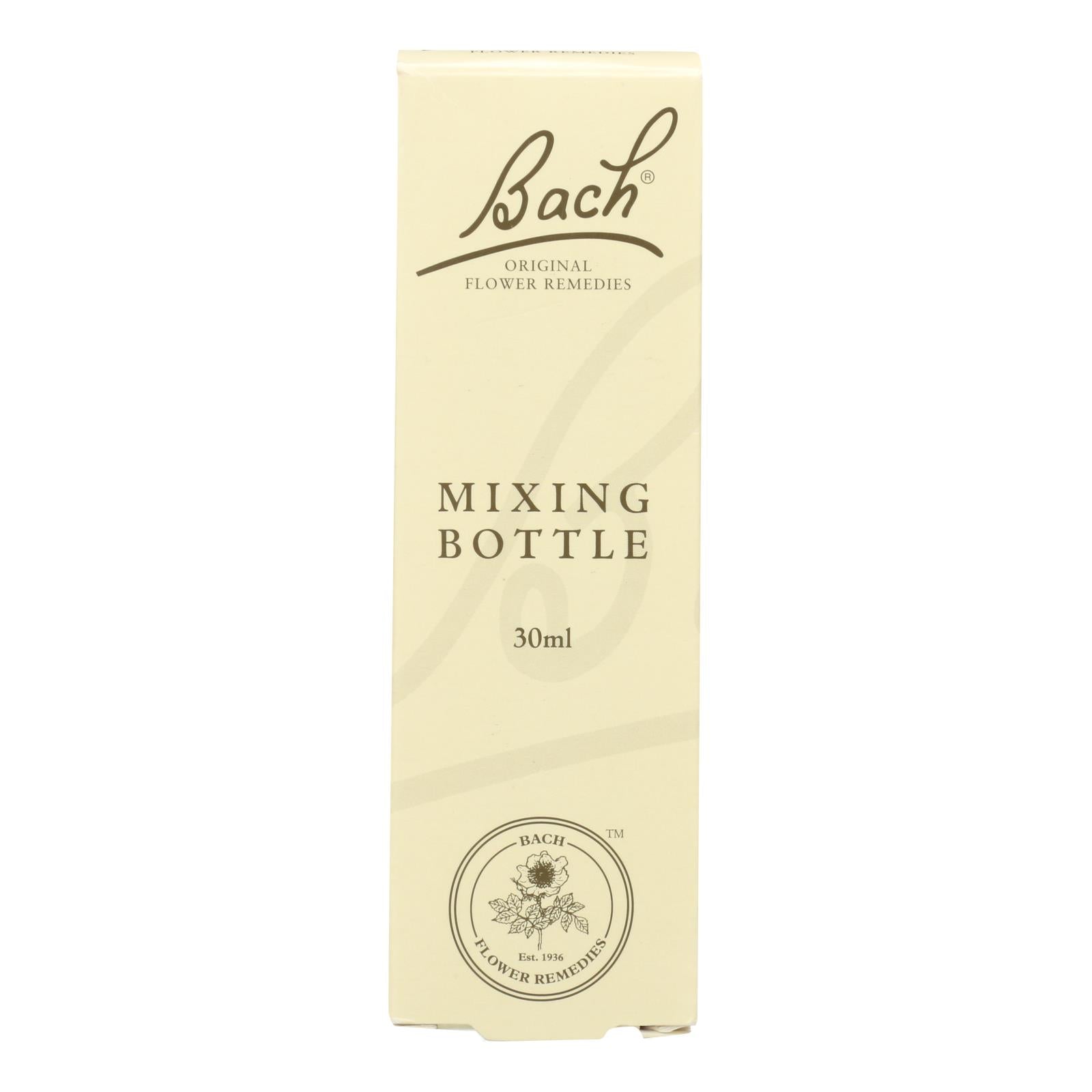 Bach Flower Remedies Mixing Bottle - 30 Ml - GreatEagleInc