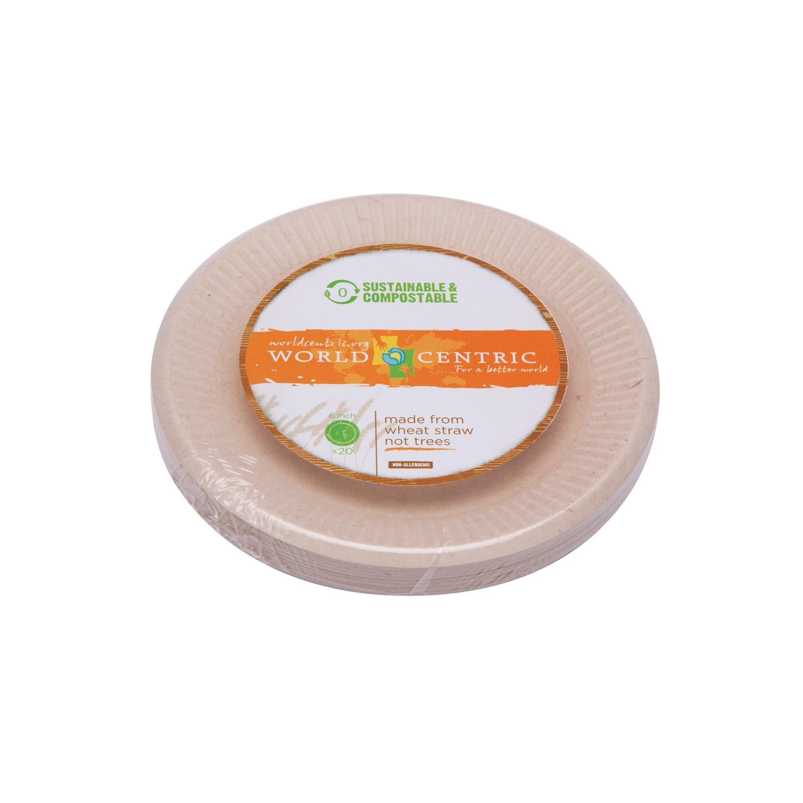 World Centric Ripple Edge Plate - Case Of 12 - 20 Count - GreatEagleInc