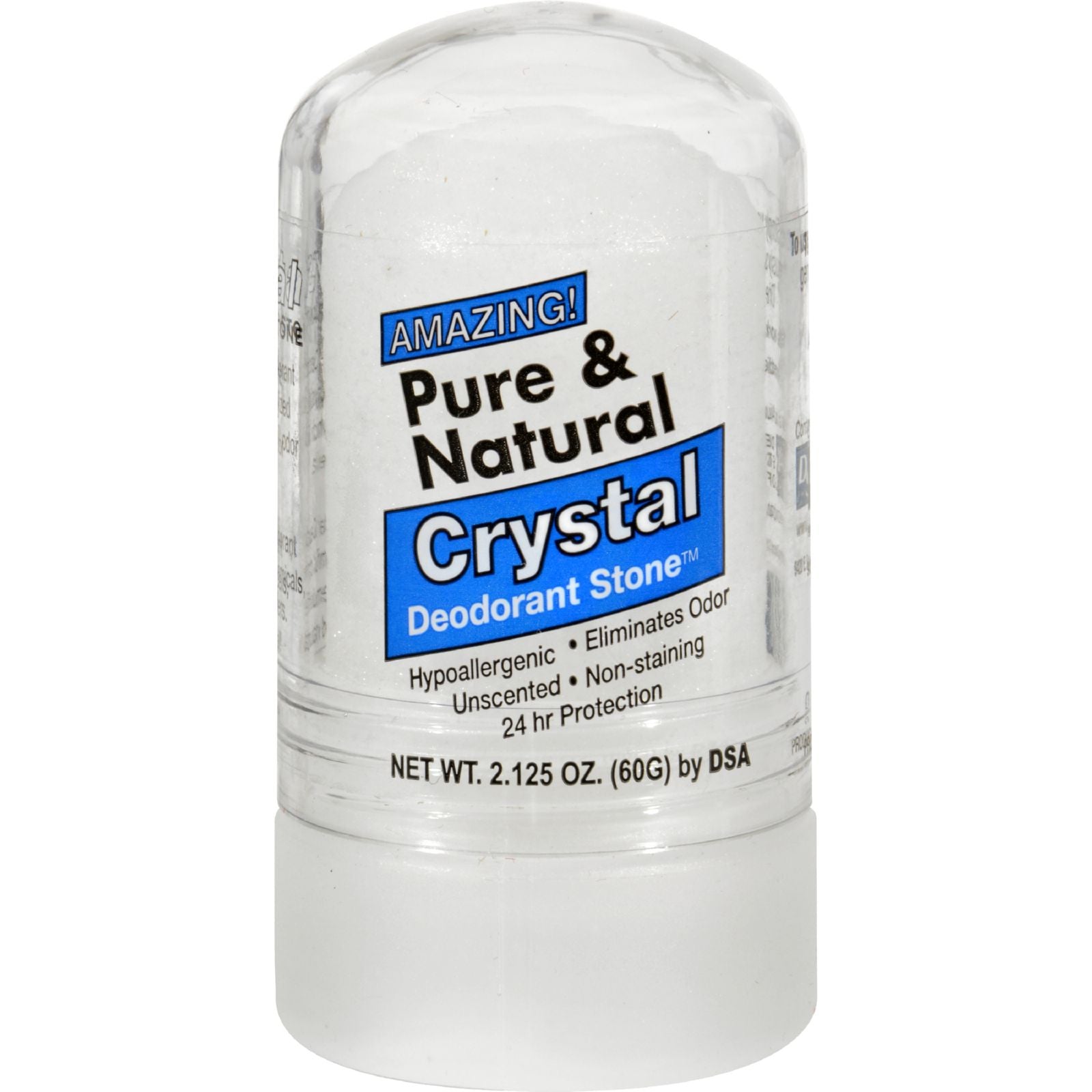 Thai Deodorant Stone Pure And Natural Crystal Mini Stick - 2 Oz - Eco-Friendly Home & Grocery