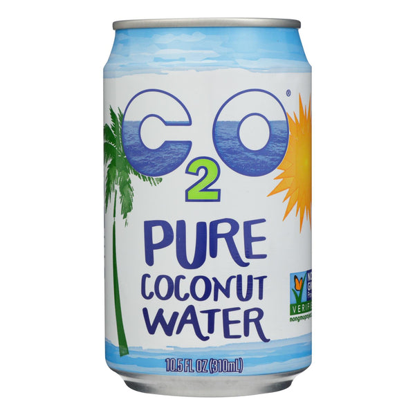 C2o - Pure Coconut Water Pure Coconut Water - Case Of 24 - 10.5 Fl Oz - GreatEagleInc