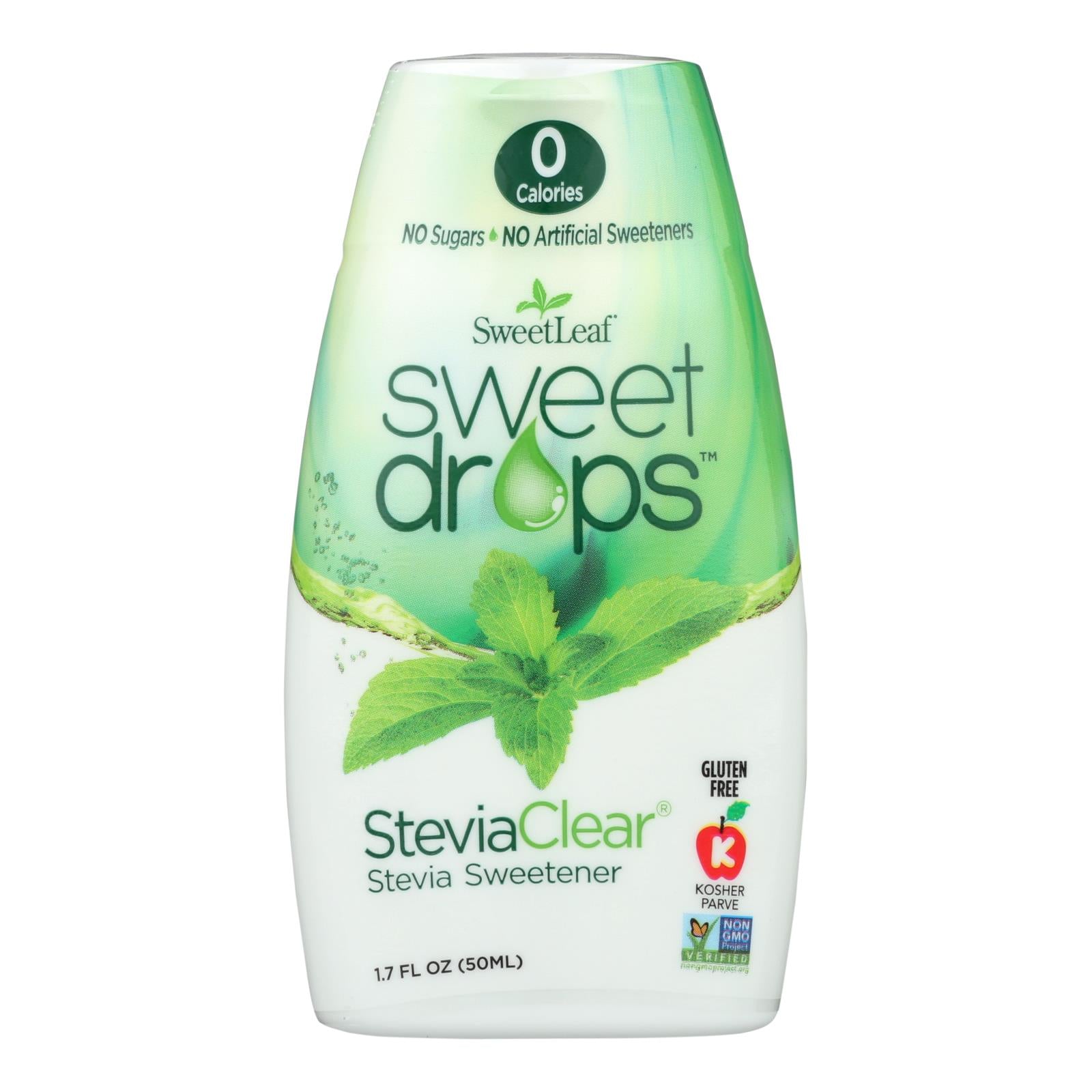 Sweet Leaf Sweet Drops - Stevia Clear - 1.7 Oz - GreatEagleInc