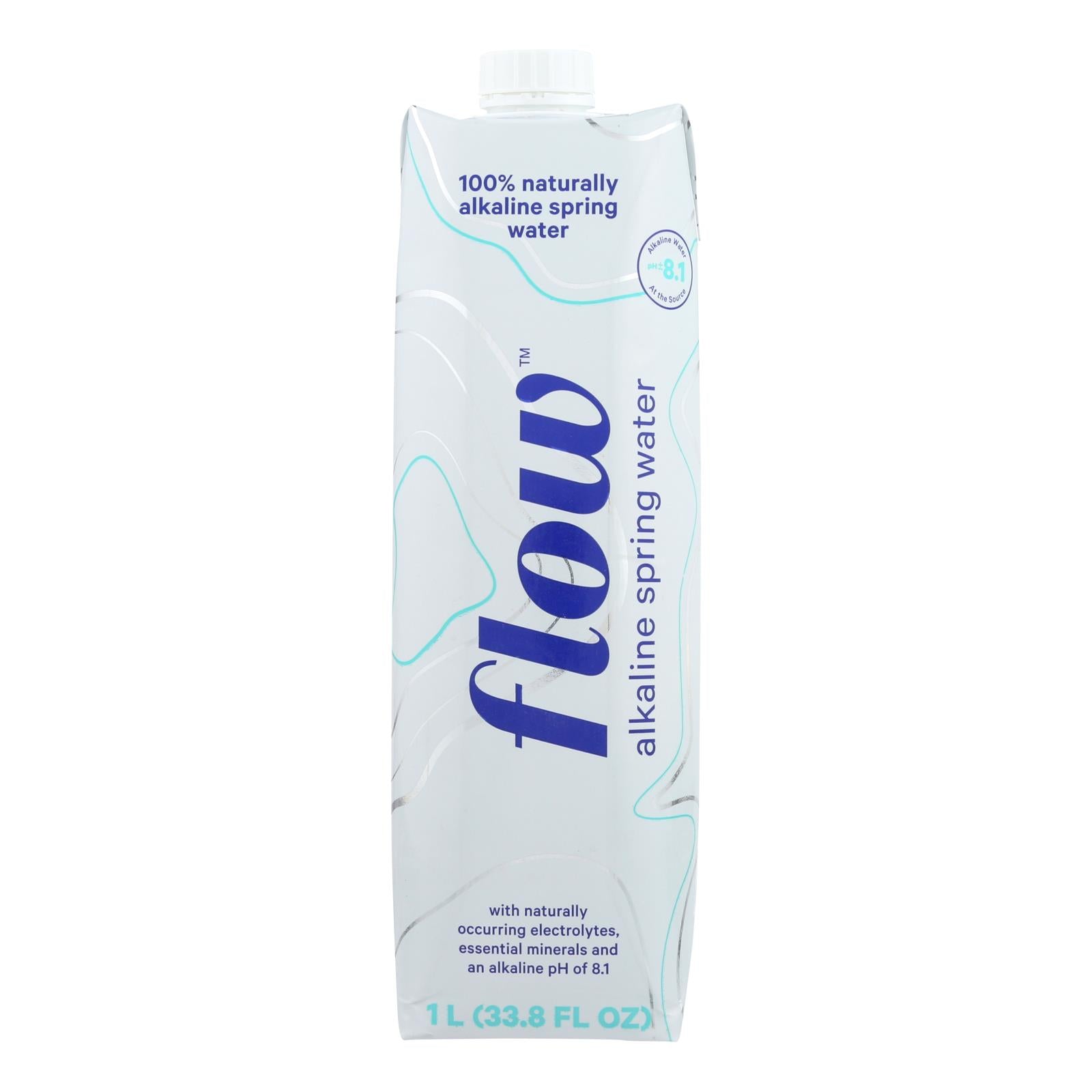 Flow Water  - Case Of 12 - 1 Ltr - GreatEagleInc
