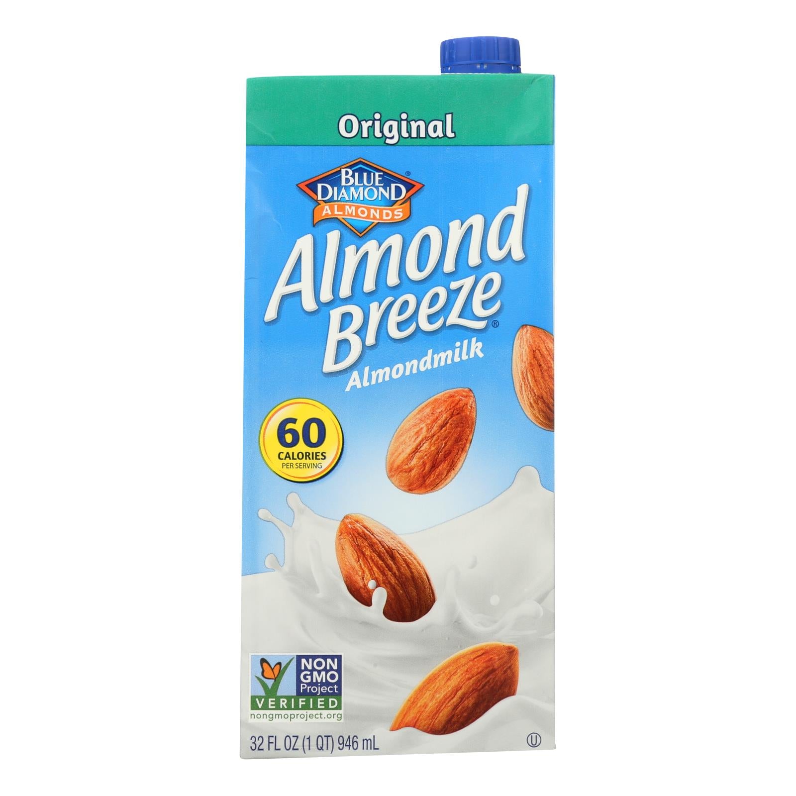 Almond Breeze - Almond Milk - Original - Case Of 12 - 32 Fl Oz. - GreatEagleInc