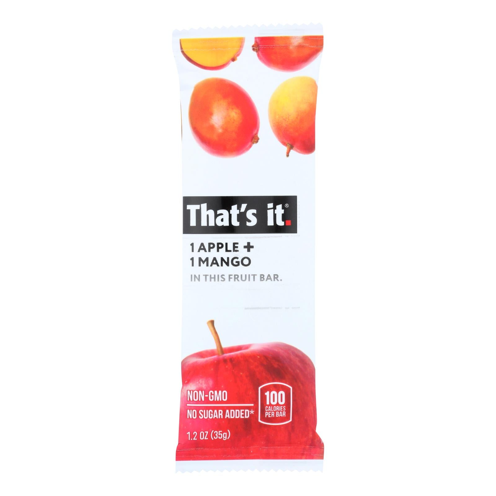 That's It Fruit Bar - Apple And Mango - Case Of 12 - 1.2 Oz - GreatEagleInc
