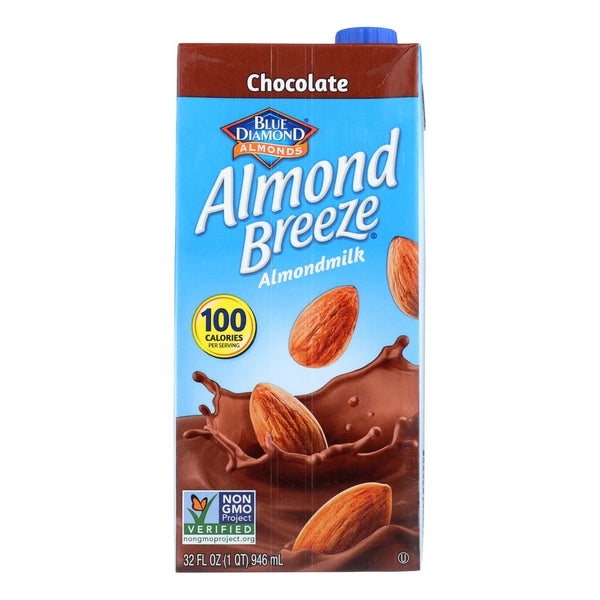 Almond Breeze - Almond Milk - Chocolate - Case Of 12 - 32 Fl Oz. - GreatEagleInc