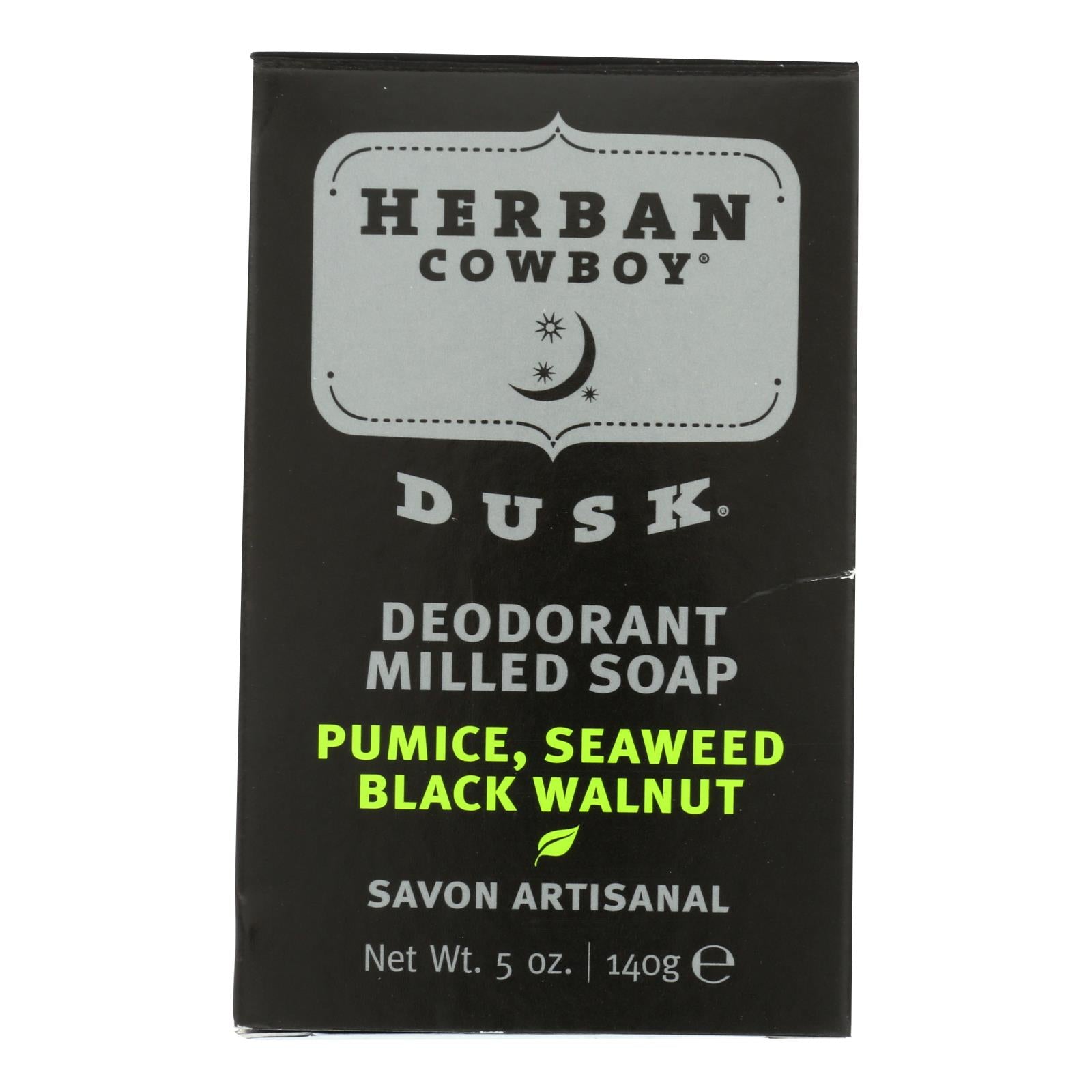 Herban Cowboy Milled Bar Soap Dusk - 5 Oz - Eco-Friendly Home & Grocery