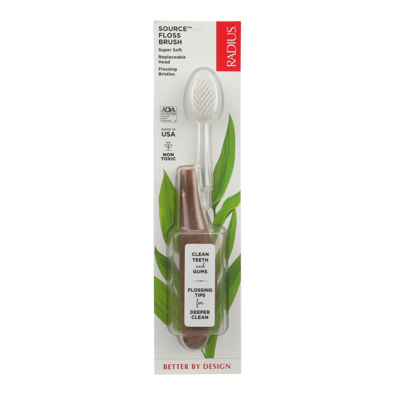 Radius - Toothbrush - Source Super Soft - 6 Ct - GreatEagleInc