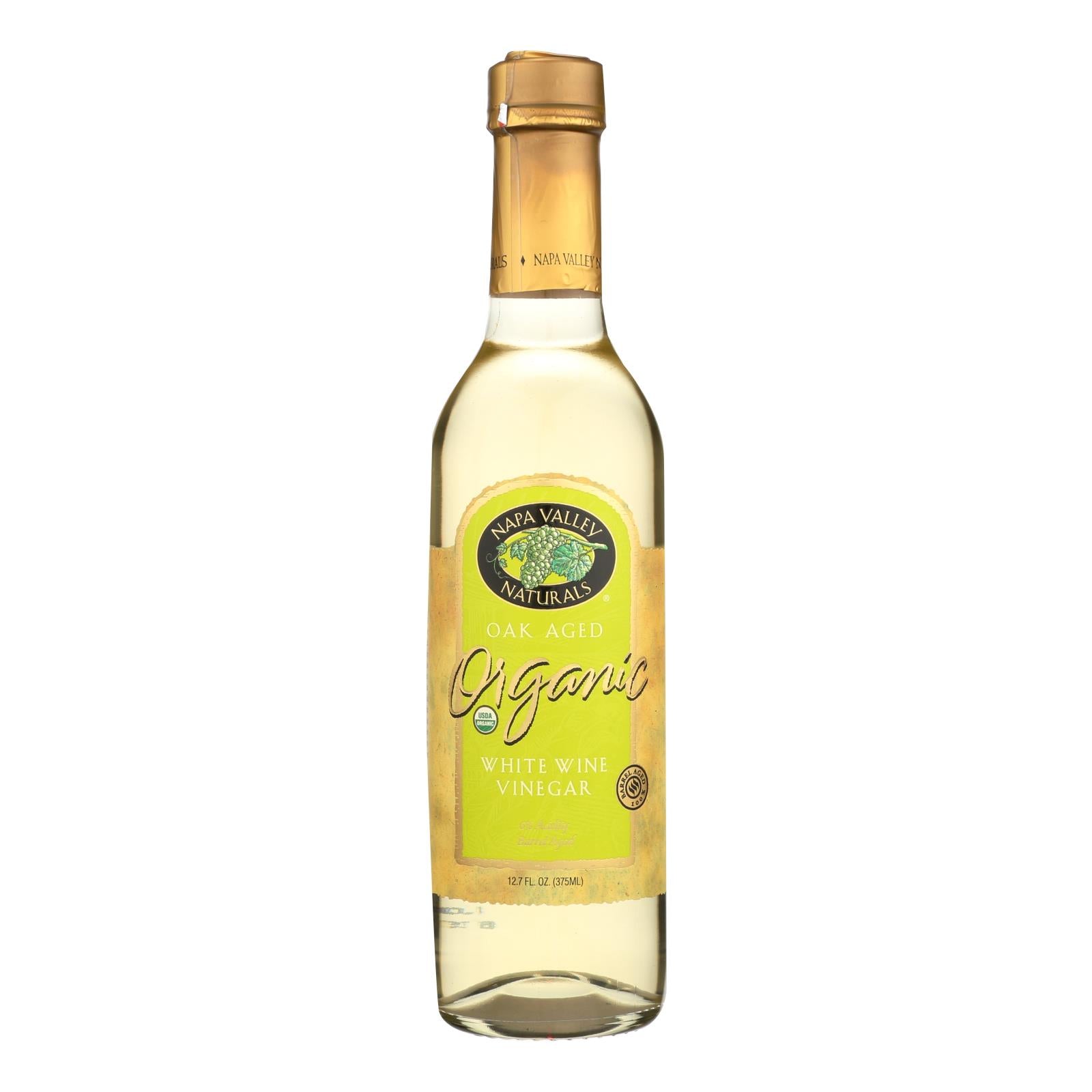 Napa Valley Naturals Organic White Wine - Vinegar - Case Of 12 - 12.7 Fl Oz. - GreatEagleInc