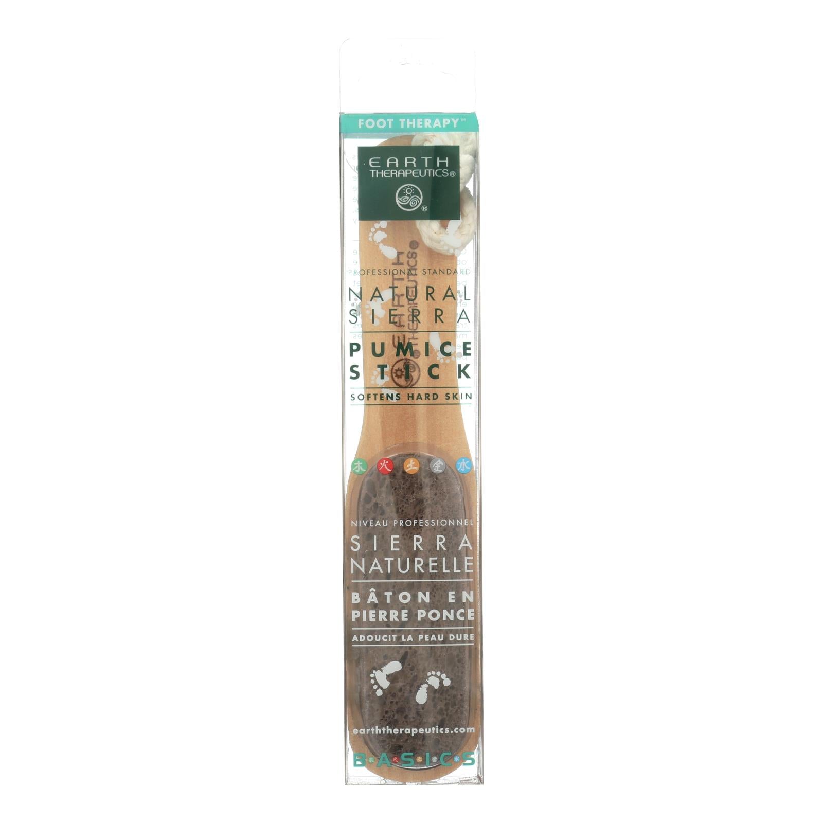 Earth Therapeutics Natural Sierra Pumice Stick - 1 Stick - Eco-Friendly Home & Grocery