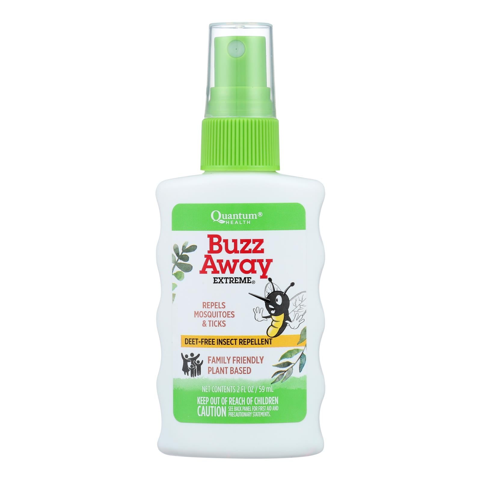 Quantum Buzz Away Extreme Insect Repellent - 2 Fl Oz - GreatEagleInc