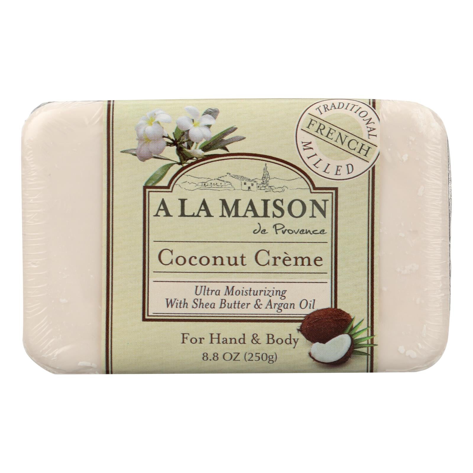 A La Maison - Bar Soap - Coconut Creme - 8.8 Oz - GreatEagleInc
