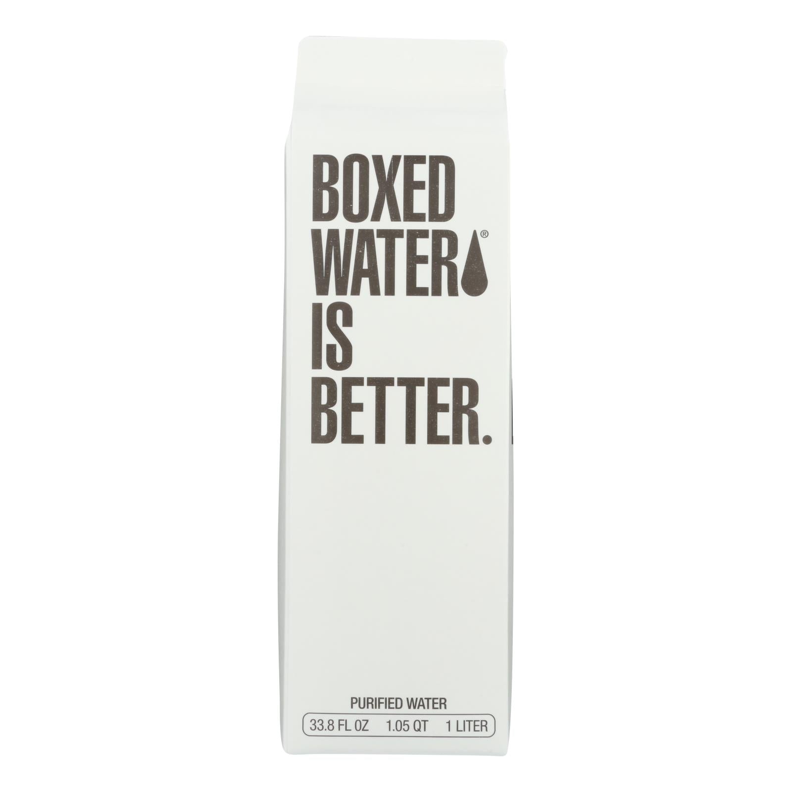 Boxed Water Is Better - Purified Water - Case Of 12 - 33.8 Fl Oz. - GreatEagleInc