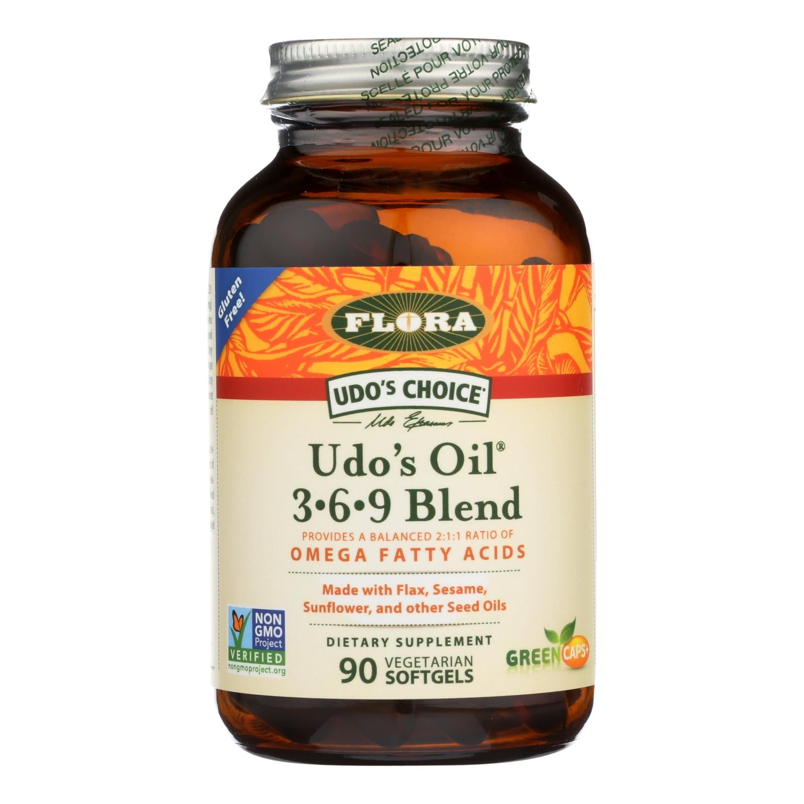 Flora Inc - Udo's Oil 369 Blend - Ea Of 1-90 Sgel - GreatEagleInc