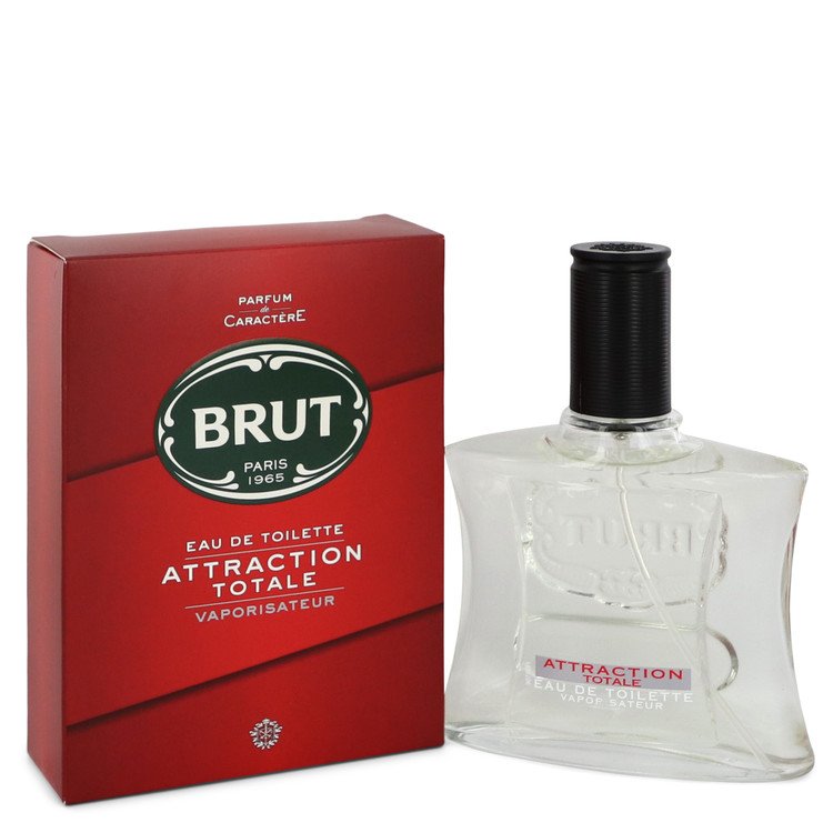 Brut Attraction Totale by Faberge Eau De Toilette Spray 3.4 oz for Men Regular