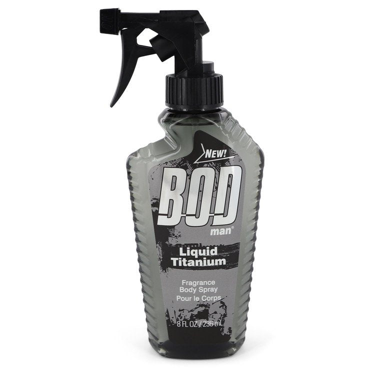 Bod Man Liquid Titanium by Parfums De Coeur Fragrance Body Spray 8 oz for Men Default Title