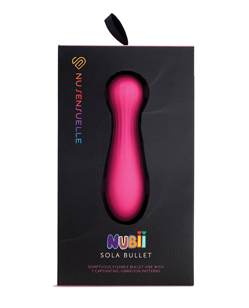 Nu Sensuelle Sola Nubii Flexible Bullet - GreatEagleInc