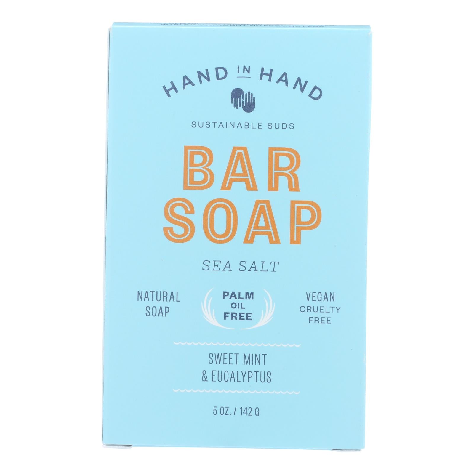 Hand In Hand - Bar Soap Sea Salt - Each Of 1-5 Oz - GreatEagleInc